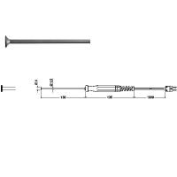Profesionálne a laboratórne meracie prístroje / Teplotné sondy Typ K - GOF 500