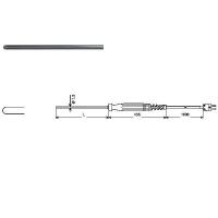 Profesionálne a laboratórne meracie prístroje / Teplotné sondy Typ K - GTF 400